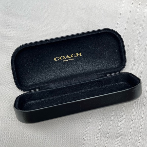 Coach Accessories - Black Coach Sunglasses Case Clamshell Hard Case